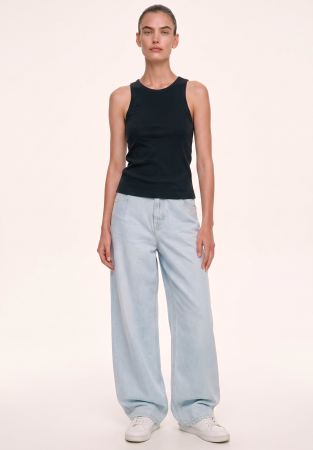 Black ribana top